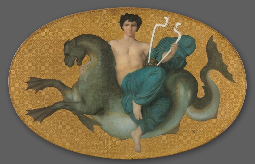 Arione su un cavalluccio marino - Cleveland Museum of Art